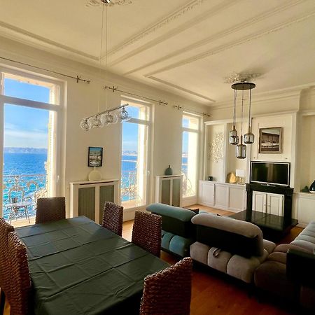 Appartement Sur La Corniche Kennedy Face A La Mer Marseille Extérieur photo
